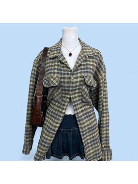 vintage 90s plaid indie skate grunge flannel
